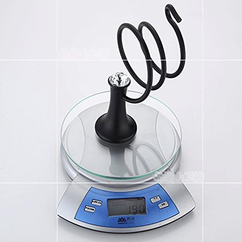 Black Alloy Crystal Bathroom Hand Dryer Holder DIY Mount