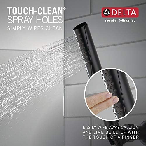 Delta 55085-BL Grail Hand Shower with Hose Matte Black
