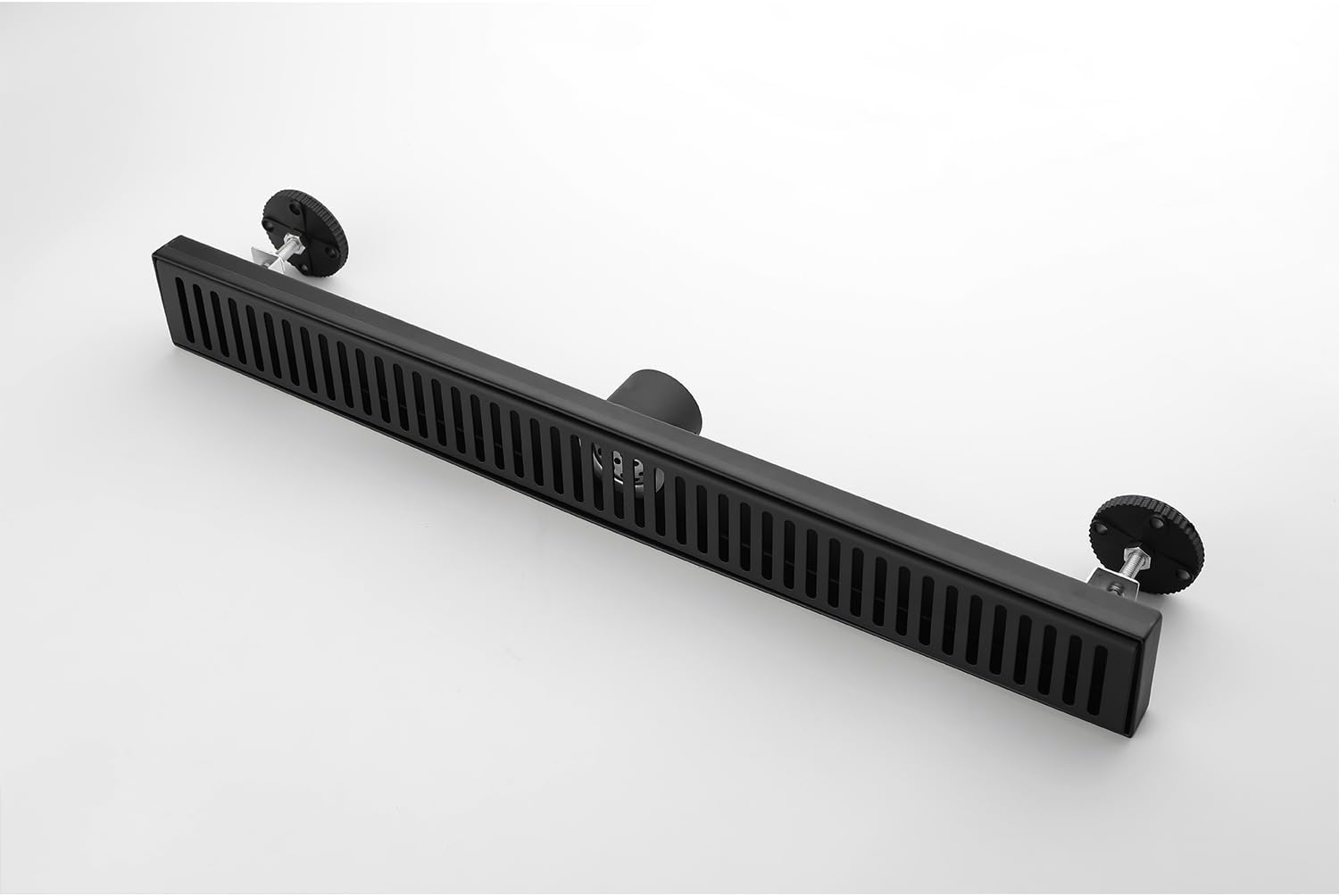 Udorich 24 Inches Linear Shower Drain with Hair Strainer and Leveling Feet