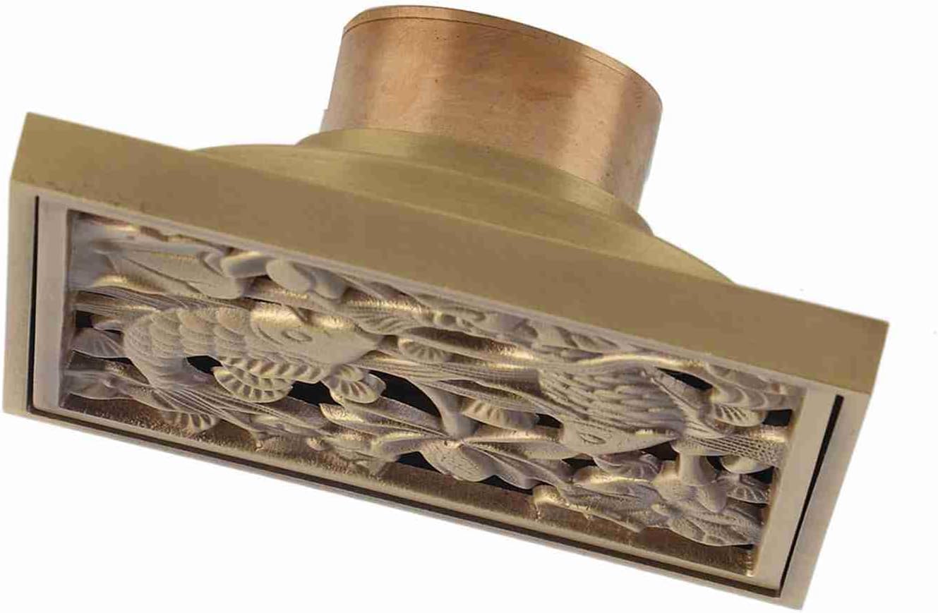 Tomvorks Brass 10cm Shower Floor Drain Strainer Cover