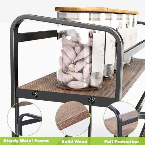 3-Tier Coffee Syrup Rack with 12-Bottle Capacity