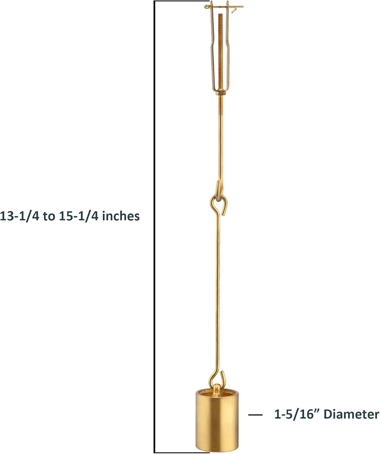 Artiwell Tub Drain Linkage Assembly - Solid Brass Adjustable