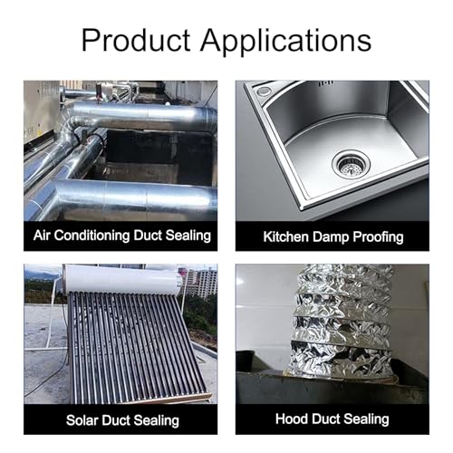 QILIMA Aluminum Foil Tape 2x66 for HVAC Repair