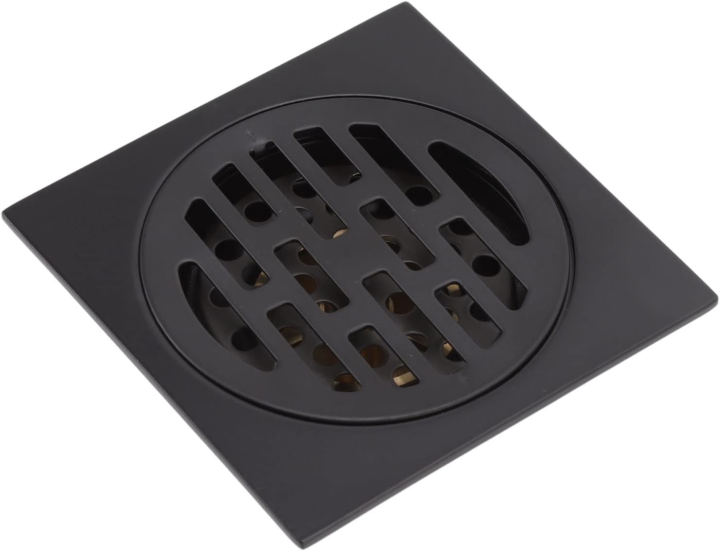 Antique Style Stainless Steel and Copper Drain Grate for Bath and Kitchen