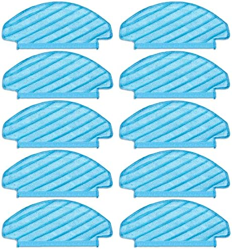 10 Piece N10 Washable Mop Pads for ECOVACS Robot Vacuums 1