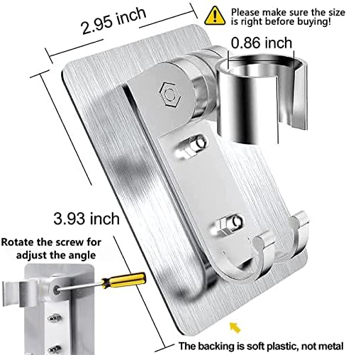 CACASO Strong Adhesive Shower Head Holder