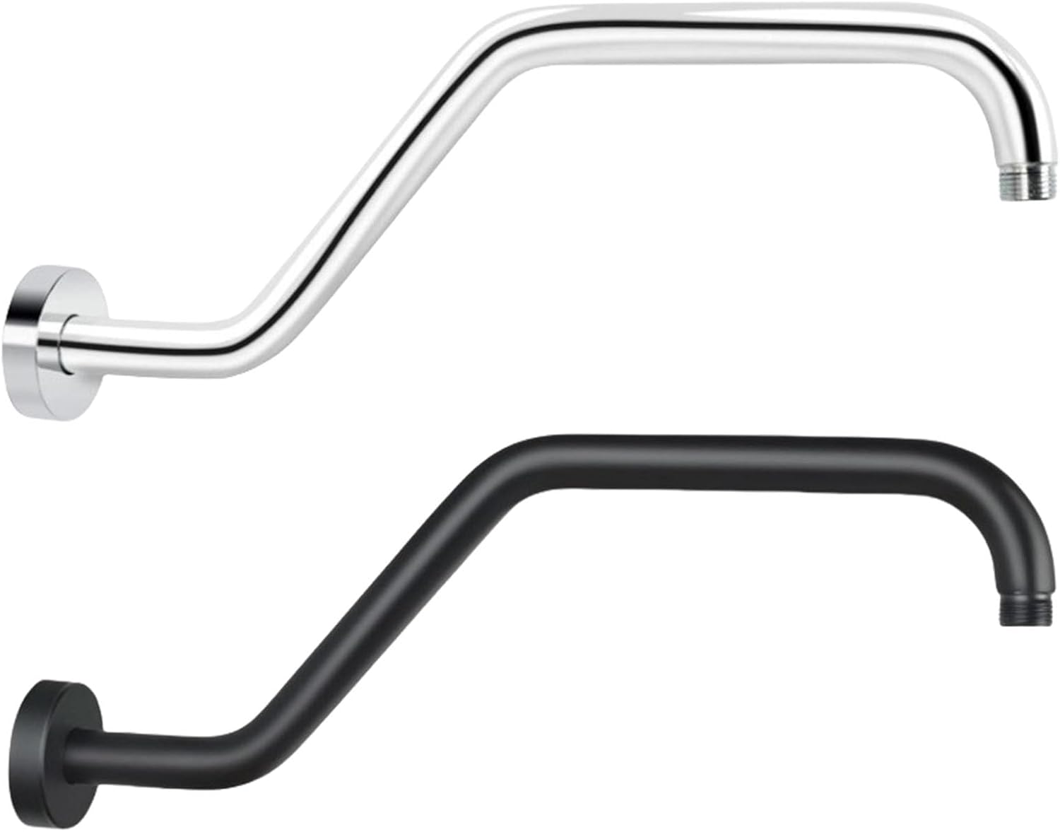QINGFAN Multipurpose Shower Arm with Matte Black Finish