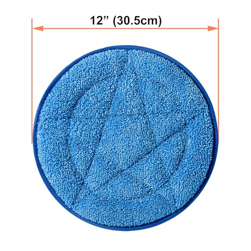 HHQ Commercial Microfiber Carpet Bonnet 2 Pack for Oreck Orbiter