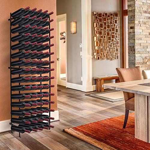 Sorbus 15-Tier Freestanding Wine Rack - 75 Bottle Capacity