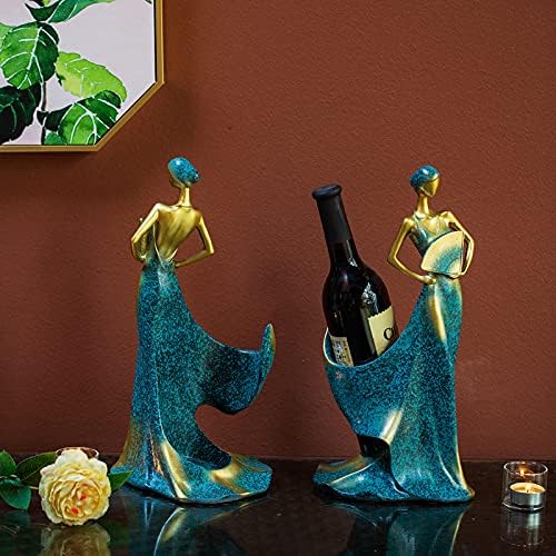 NUPTIO Wine Bottle Rack Countertop Decor