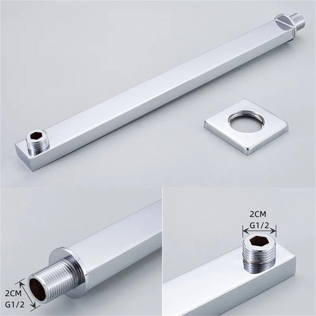 Stainless Steel Chrome Shower Arm Extension Pipe
