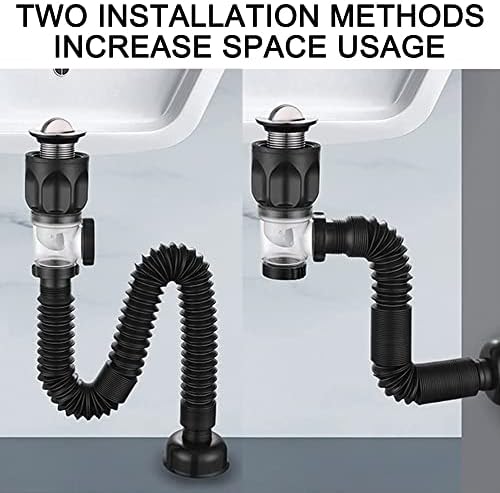Tempsnow Universal Sink Drain Kit 1-14 1-12