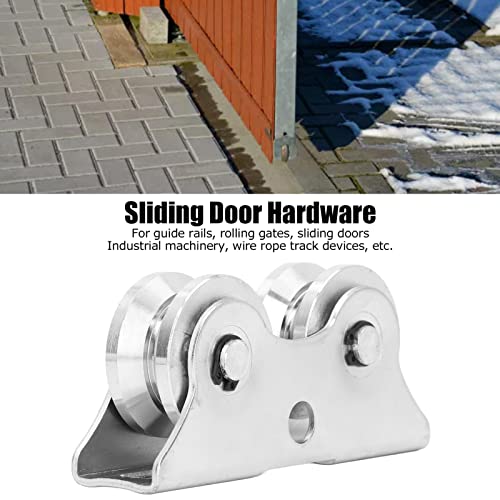 Yuecoom V Shaped Double Bearing Groove Wheel for Heavy Duty Use