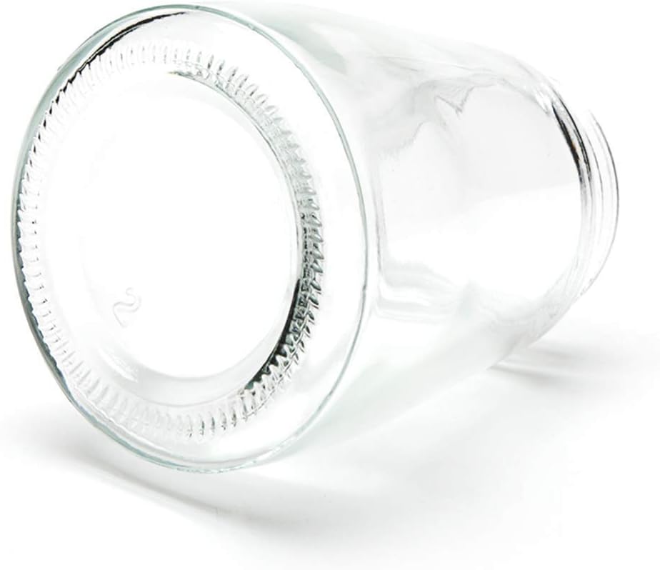 Premium Stainless Steel Salt and Pepper Grinder Set with Glass Body