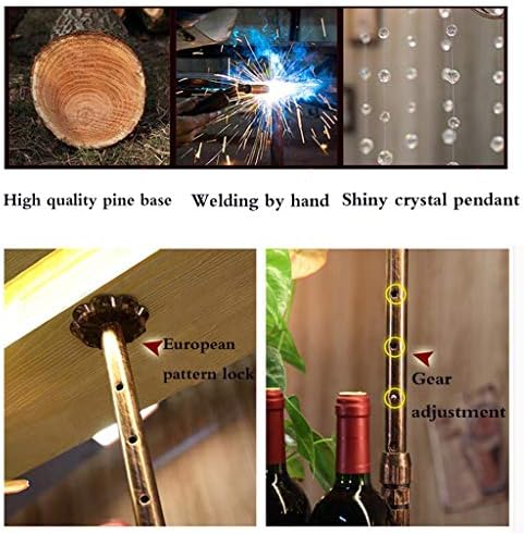 Ceiling Wine Rack Hanging Stemware Holder