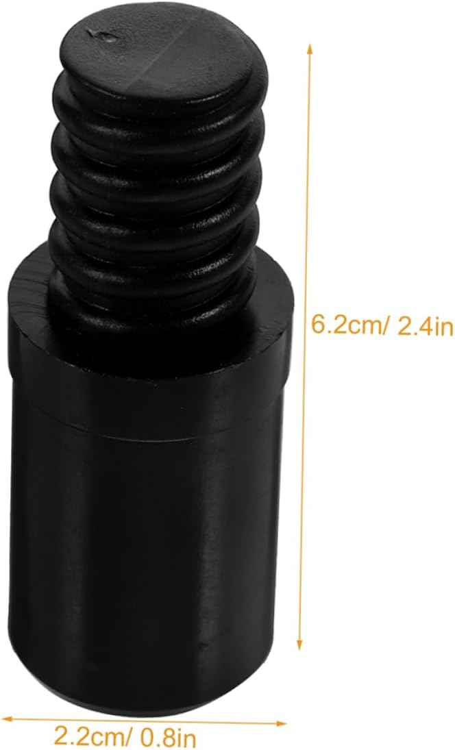 4pcs Callaron Plastic Broom Handle Threaded Tips