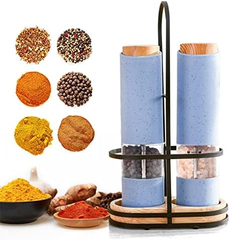 Electric Spice Grinder Set With Holder 2PCS