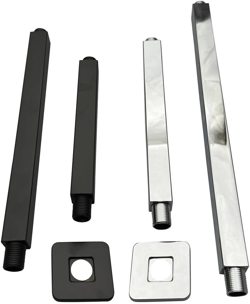 Stainless Steel Ceiling Mount Shower Arm 25cm Chrome