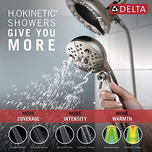 Delta In2ition Dual Shower Head with Handheld Spray 1