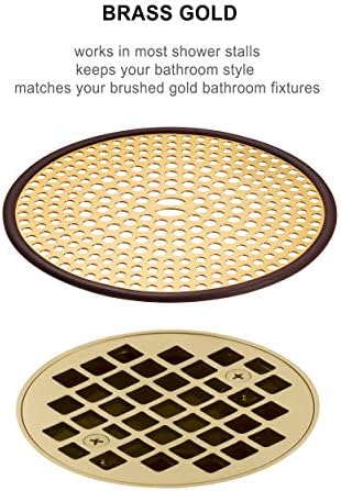 304 Stainless Steel Hair Catcher Drain Cover with Silicone