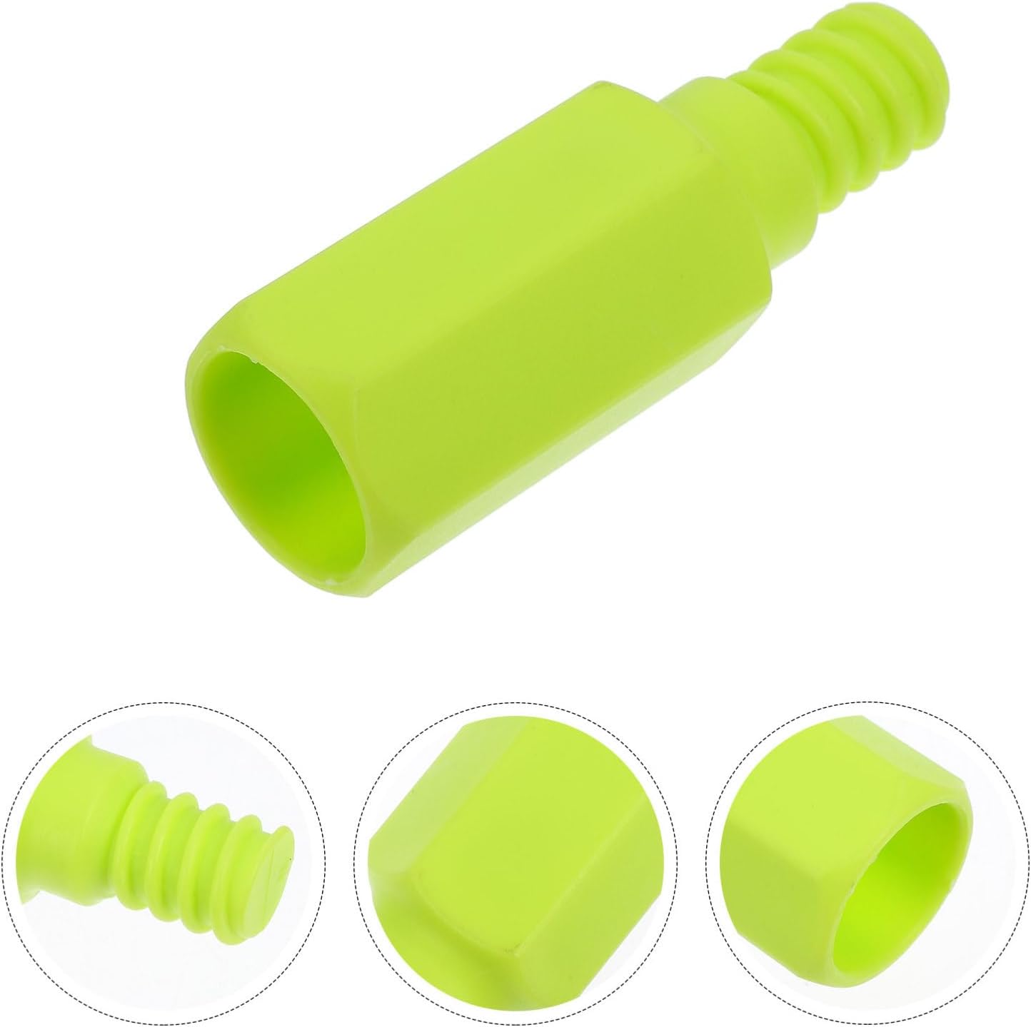 Minkissy Heavy Duty Threaded Tip Replacement for Mop Brooms
