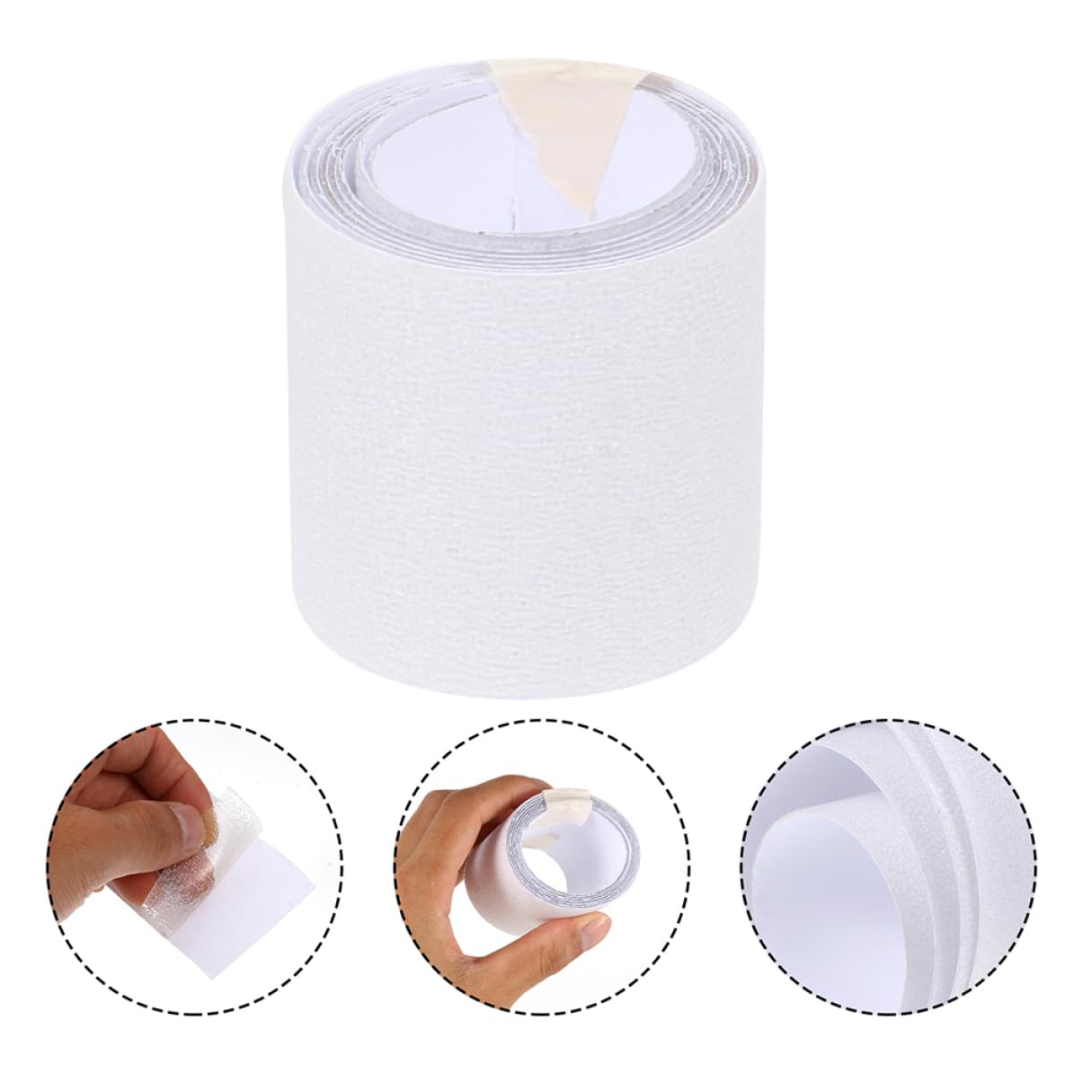 ULTECHNOVO Non-Slip Transparent Duct Tape for Stairs and Pool 1