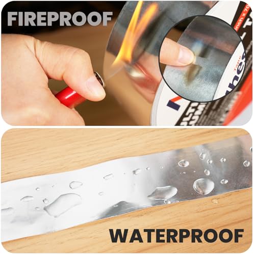 Heavy Duty Aluminum Foil Tape 2x210 Feet Heat Resistant Duct Tape