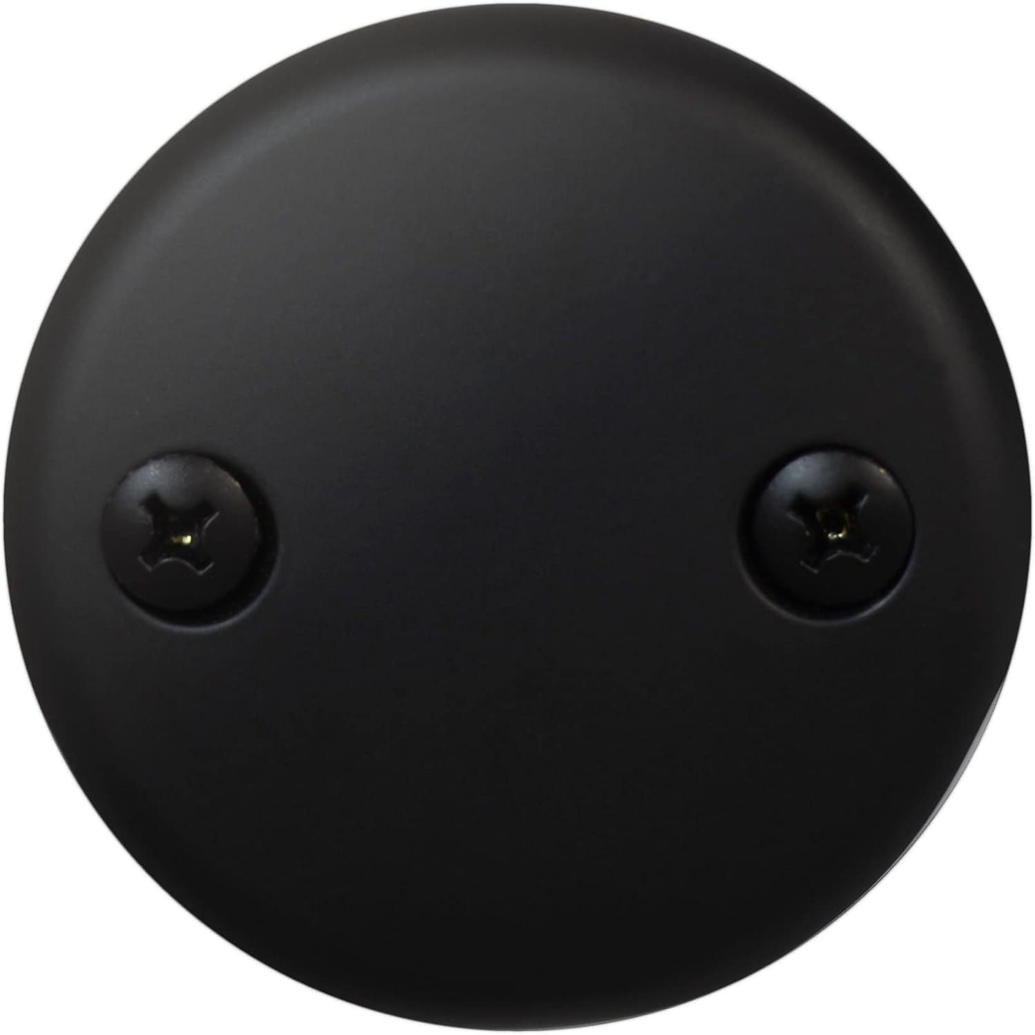 Westbrass Replacement Tip Toe Drain with 2-Hole Faceplate Matte Black