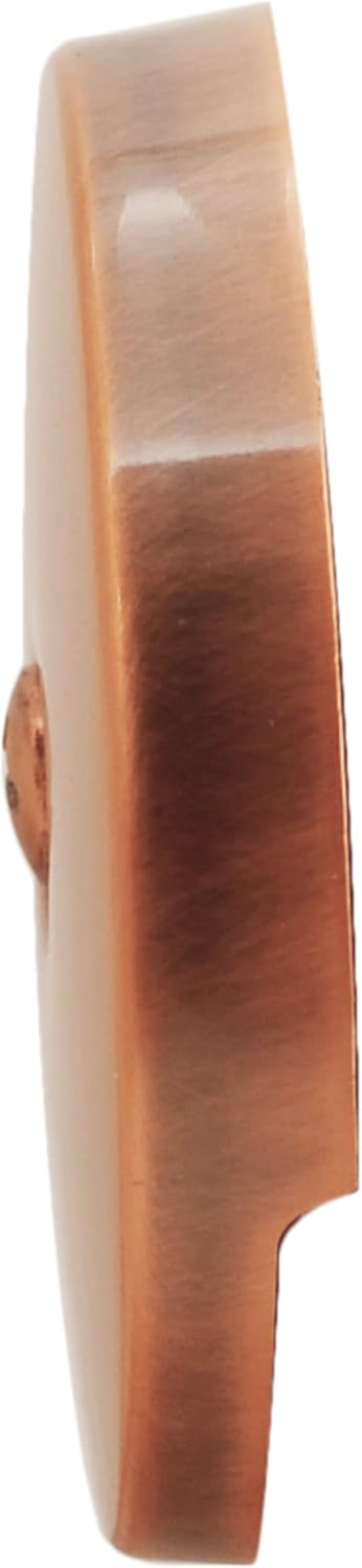 Westbrass D328-11 3-18 Antique Copper Overflow Faceplate