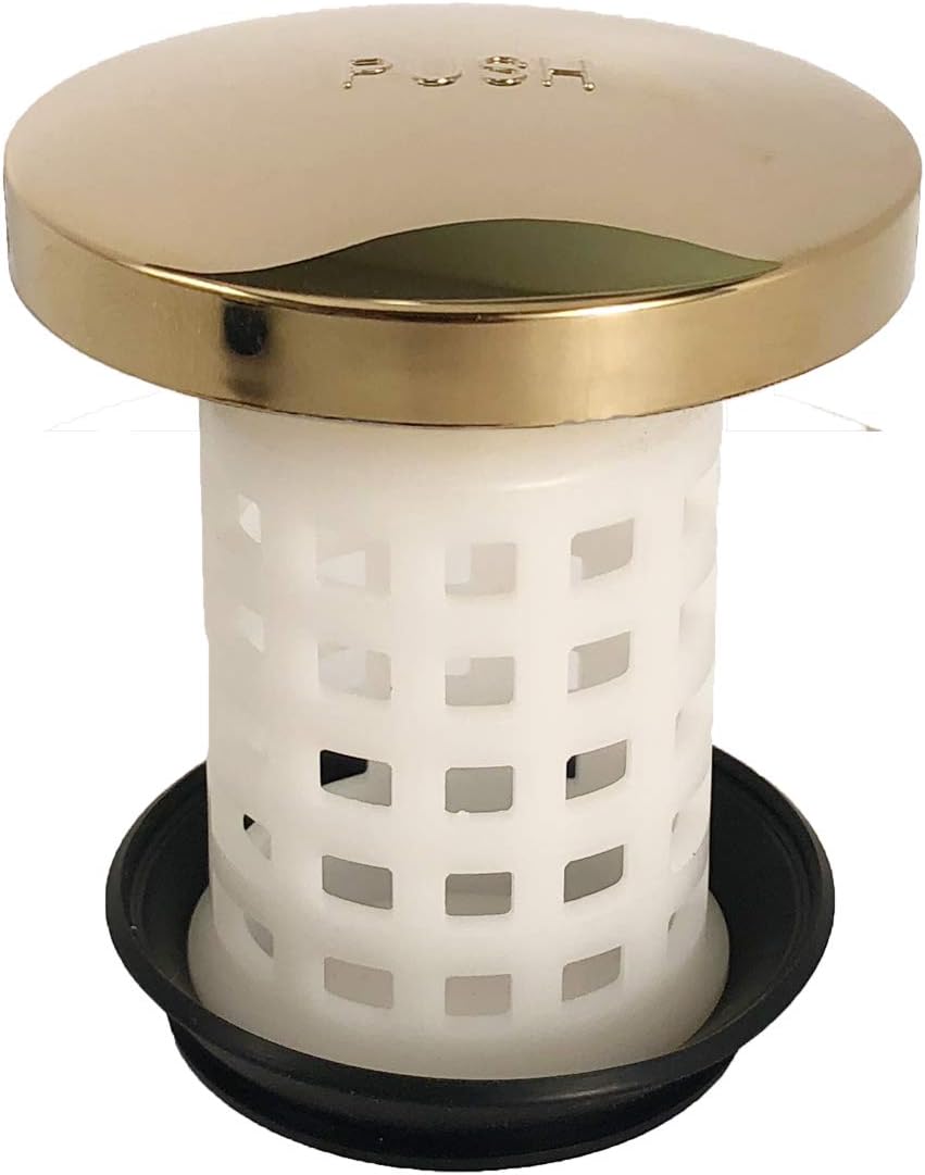 PermaFLOW Tub Drain Hair Catcher with 5 Finishes