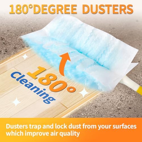 Senowi 60 Count Electrostatic Duster Refills for Swiffer