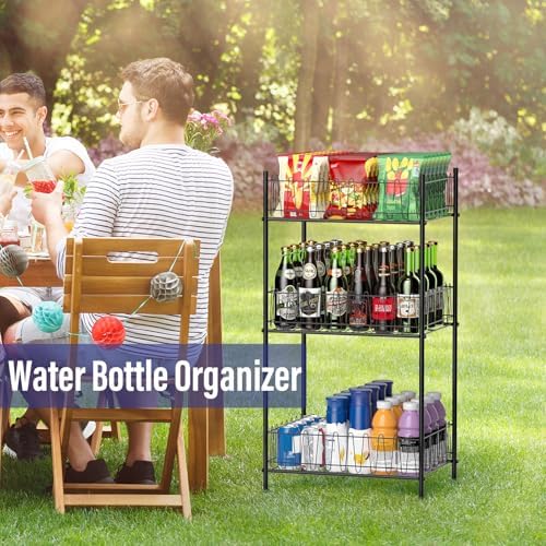 Smusei 3 Tier Drink Organizer for Kitchen