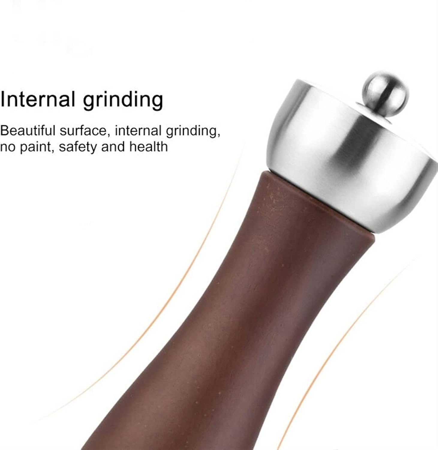 Spice Grinder Set with Adjustable Coarseness