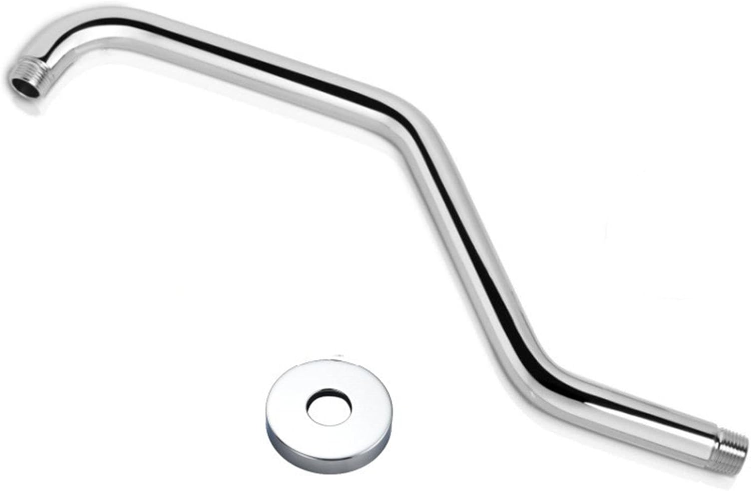 QINGFAN Multipurpose Shower Arm with Matte Black Finish
