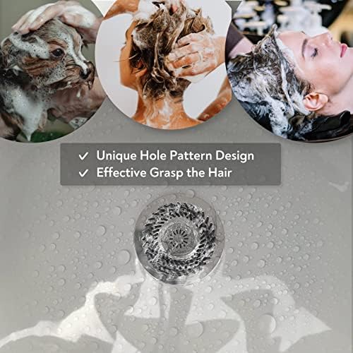 PRIMSOPH Shower Drain Hair Catcher Pop Up Strainer