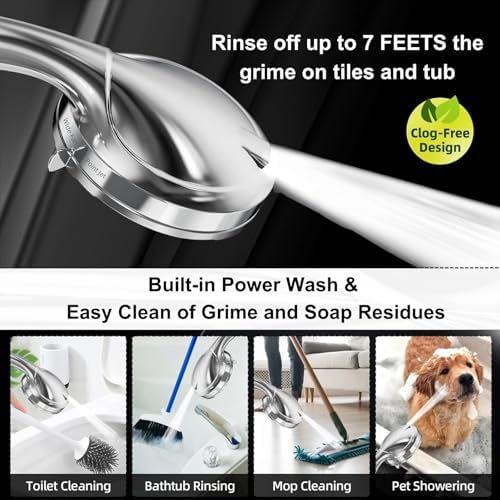 BESAQUO 10 Function High Pressure Handheld Shower Head