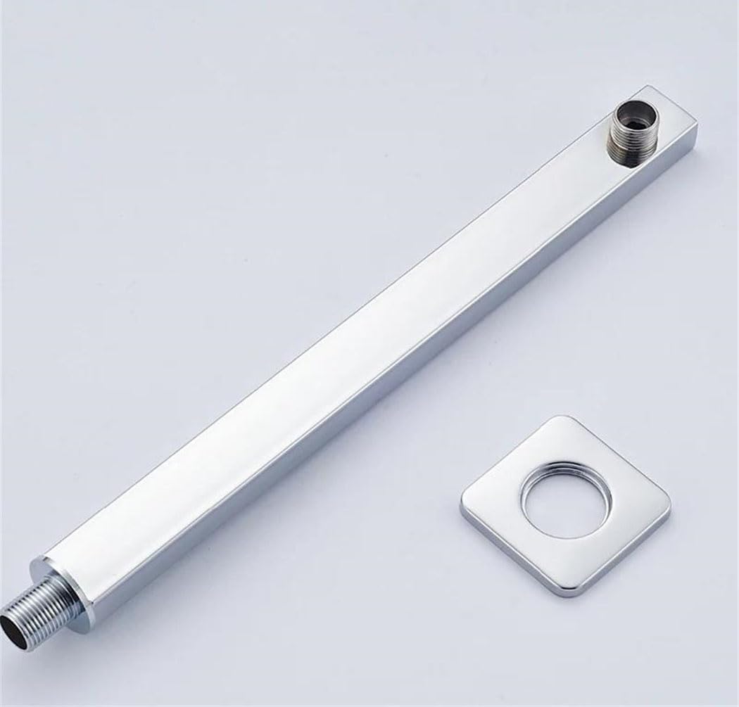 Wall Mounted Shower Arm Chrome Brushed Nickel Matte Black