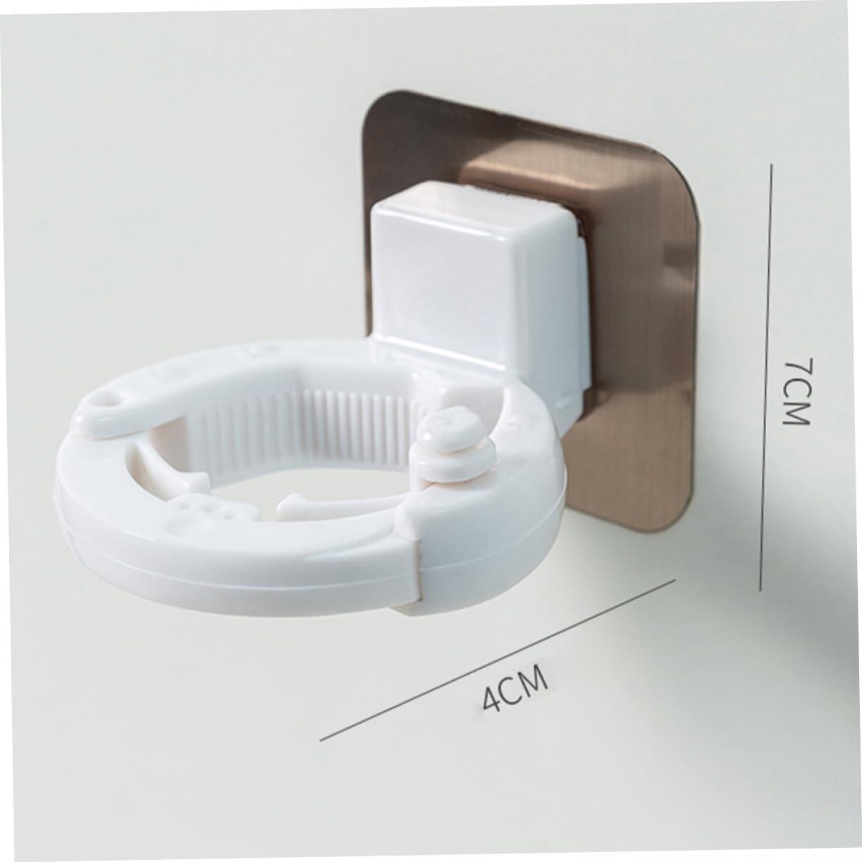 STOBAZA 3pcs Non-Punching Wall-Mounted Shower Gel Holders