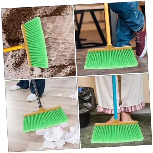 Minkissy 2pcs Durable Plastic Broom Head Replacement