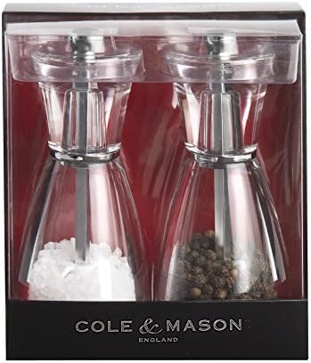 Cole Mason Precision Pina Salt and Pepper Mill Set 1