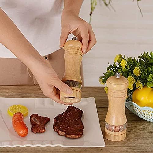 TIANYUU Salt Pepper Grinder Set - Pack of 2