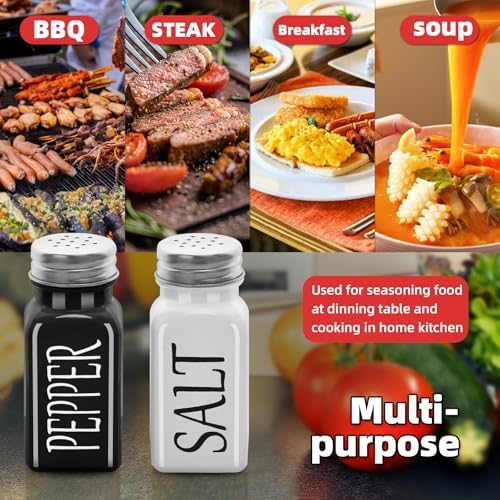 eispap 28 OZ Salt Pepper Shakers Set 2pcs 1