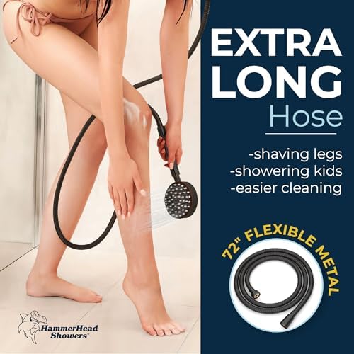 HammerHead Showers All Metal Slide Bar Set with Handheld 1