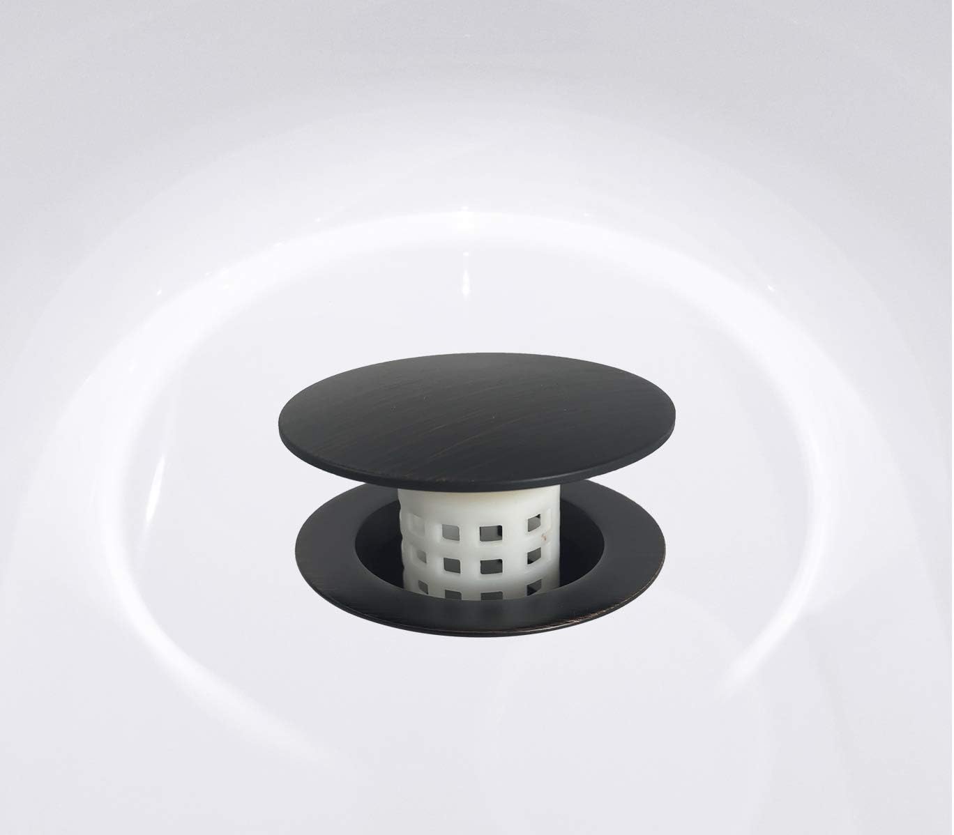 PermaFLOW Universal Tub Drain Hair Catcher