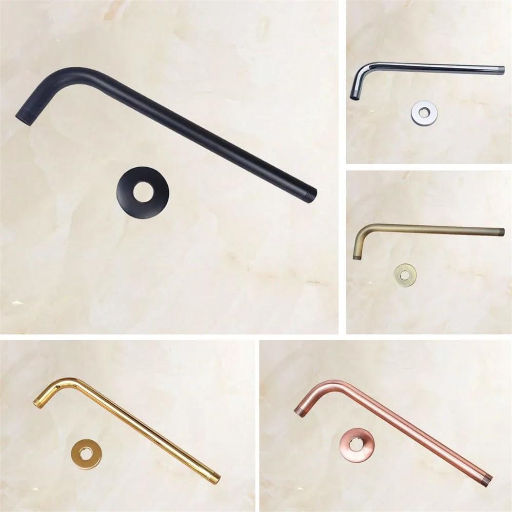 12 Inch Black Antique Brass Shower Arm Extension Pipe
