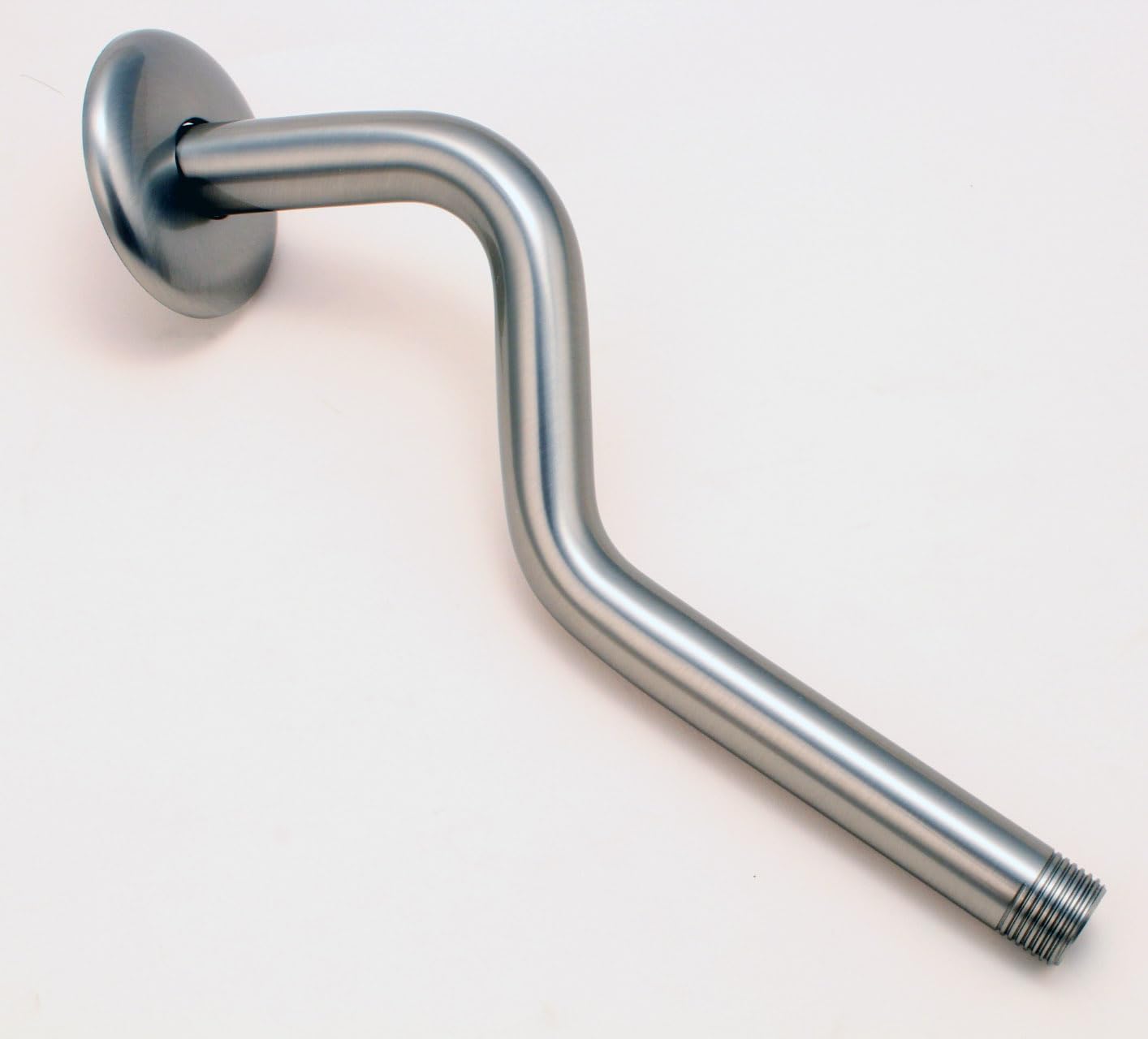 Plumb USA Z-Style Shower Arms with Flanges - Brush Nickel Finish