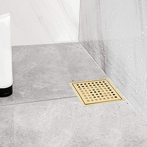 YLIEHS Square Drain Cover for Showers and Kitchens