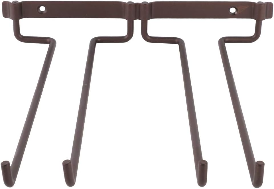 Wall Mounted Wine Glass Rack with Screws for Kitchen Bar Storage