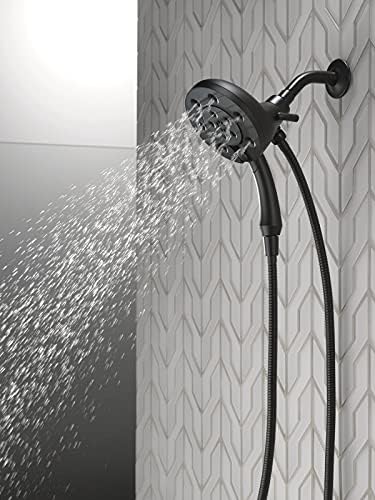 Delta 4-Spray H2Okinetic In2ition 2-in-1 Handheld Shower Head Matte Black
