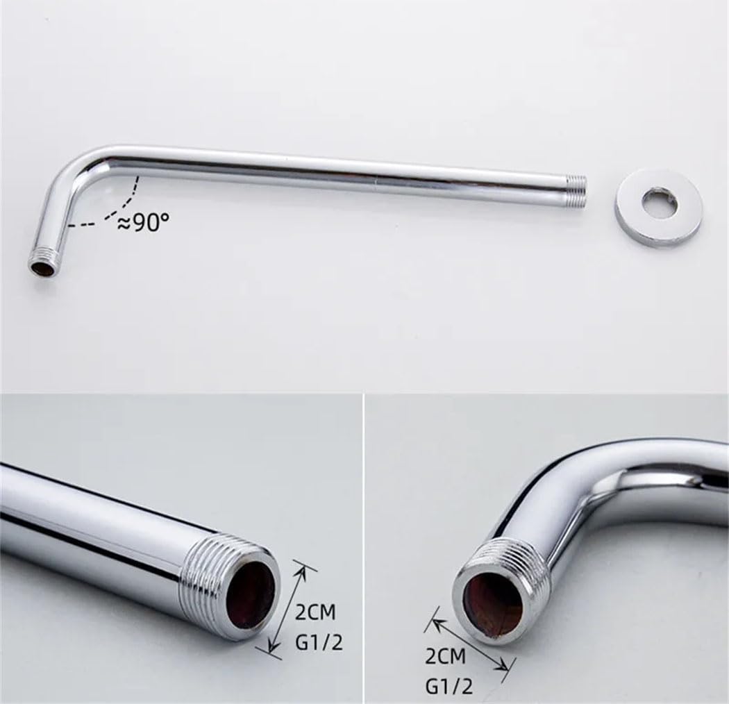 Stainless Steel Chrome Shower Arm Extension Pipe